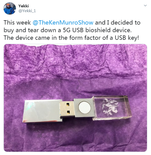 量子|英国卖2000多块的“量子防5G辐射护盾”，拆开来居然是……