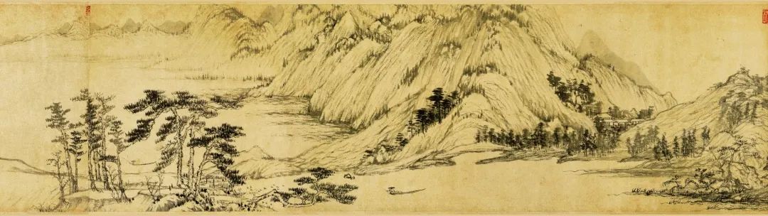 黄公望 《富春山居图》 局部