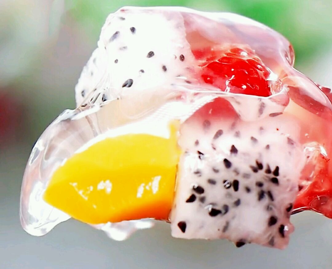 夏日水果果冻冰爽顺滑做法和喝凉水一样简单