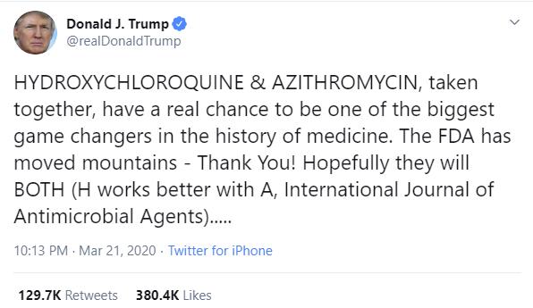 羟氯喹|科学家的政治倾向是否影响了羟氯喹的临床研究?