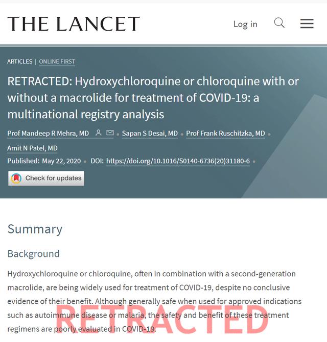 羟氯喹|科学家的政治倾向是否影响了羟氯喹的临床研究?