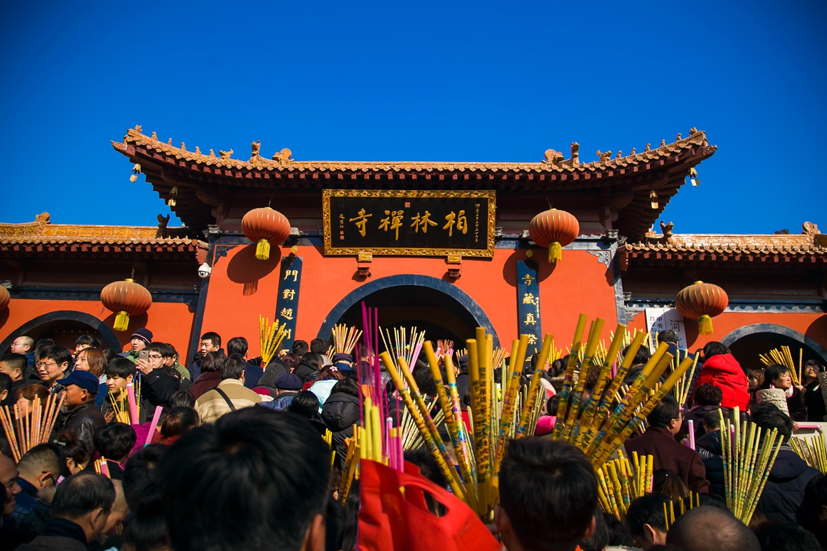 3,赵县柏林禅寺柏林禅寺是石家庄区域香火最旺的寺庙了,它位于石家庄