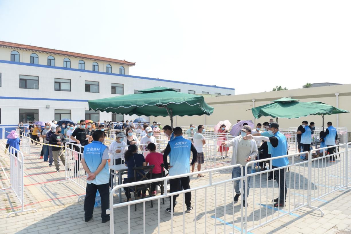 |冒着酷暑的奋战——来自北京抗疫一线的报道