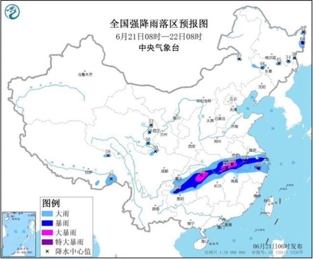湖南暴雨|暴雨黄色预警继续发布！全国10省市有大到暴雨