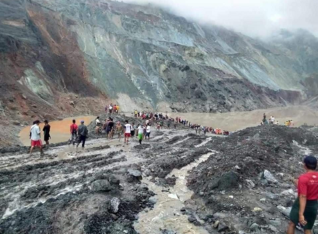 荔枝新闻|缅甸帕敢翡翠矿区发生大规模塌方 已致113人遇难 约200人被掩埋