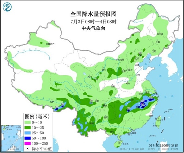 暴雨蓝色预警|暴雨预警今日中断，但明起新一轮强降雨将登场