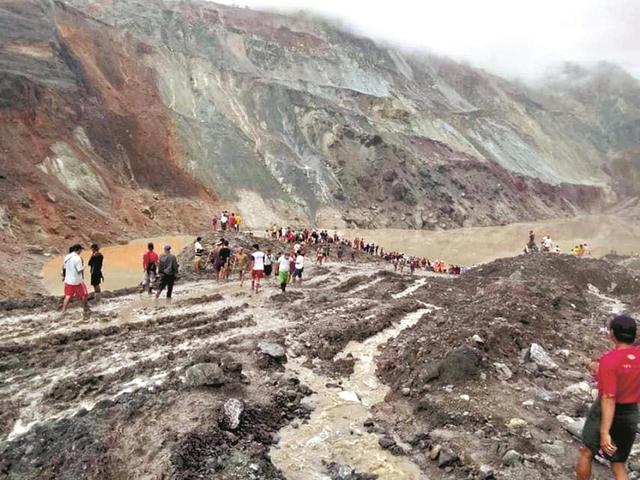 楚天都市报|缅甸暴雨致一处翡翠矿区塌方，遇难者人数升至162人