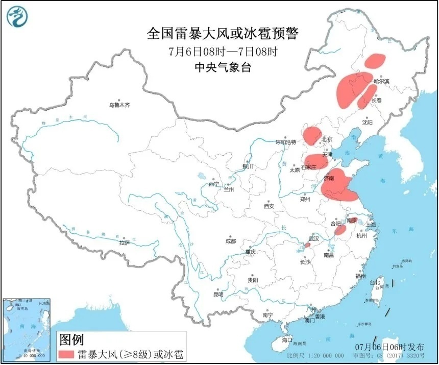 天气|高考周南方多地仍有暴雨 高温冒头需防暑