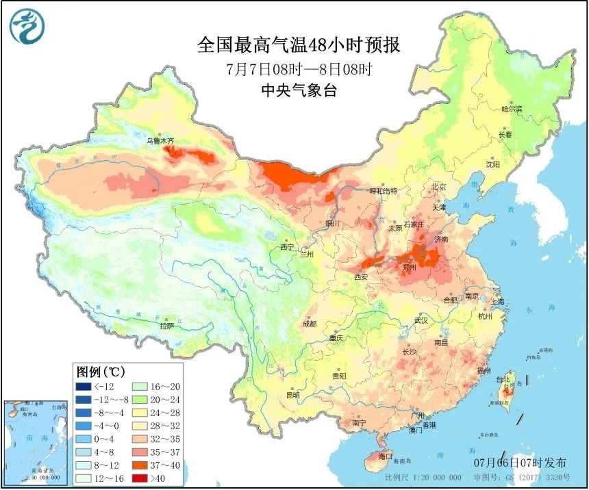 天气|高考周南方多地仍有暴雨 高温冒头需防暑