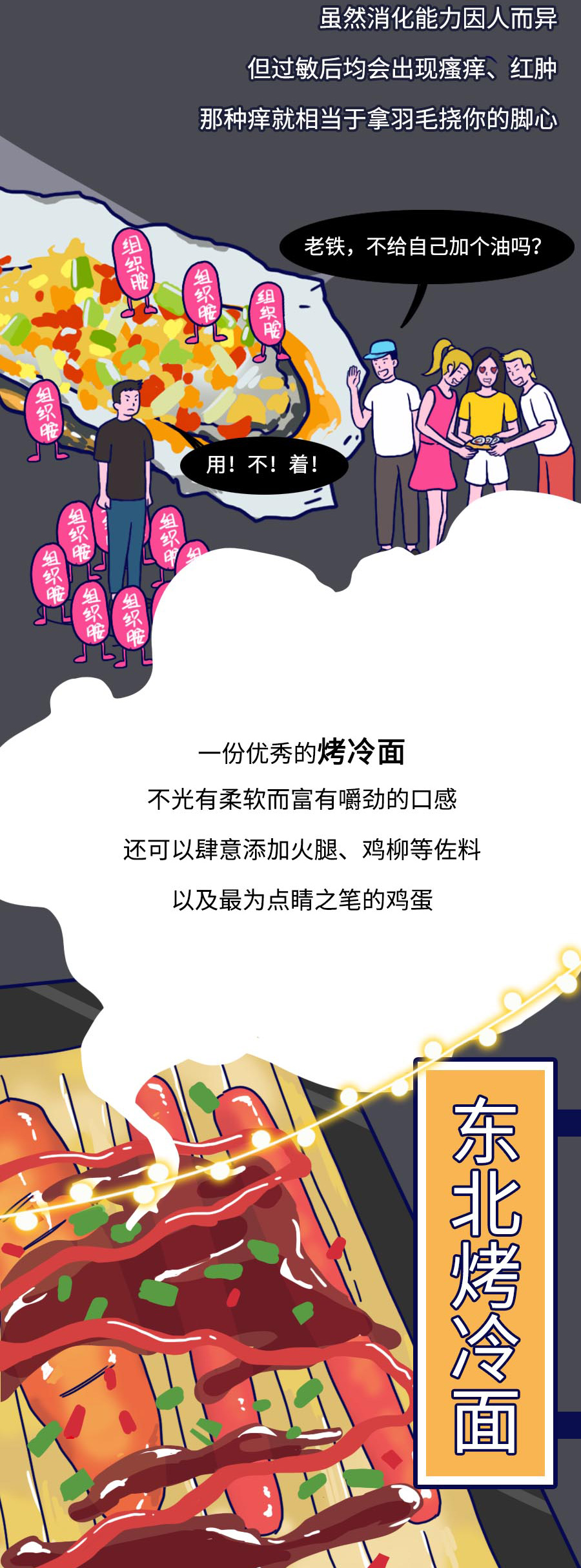 吃货|吃货过敏图鉴:一图搞懂,看得见吃不着的痛