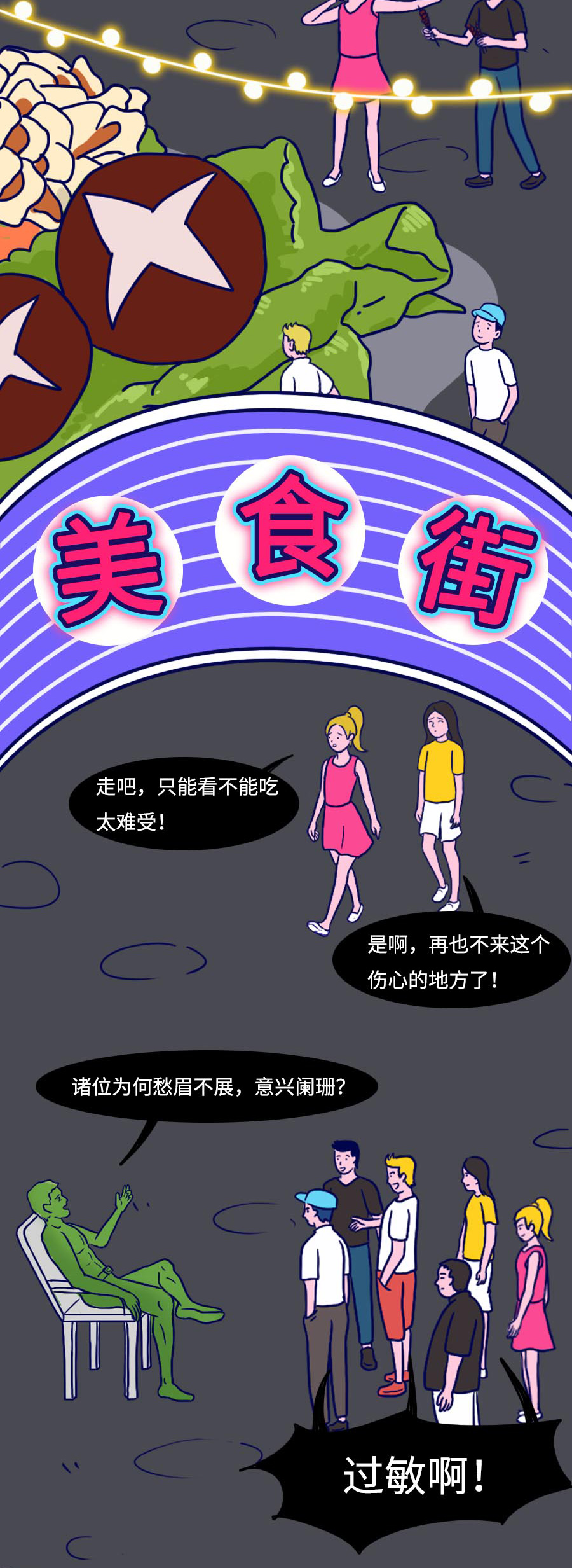 吃货|吃货过敏图鉴:一图搞懂,看得见吃不着的痛