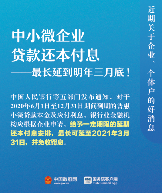 经济|关于企业、个体户，近期9个好消息！