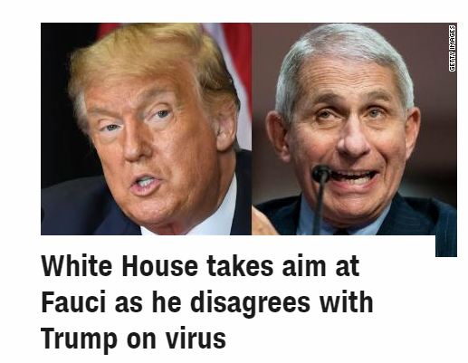 长安街知事|驳斥特朗普后，白宫要对美国“抗疫队长”下手了