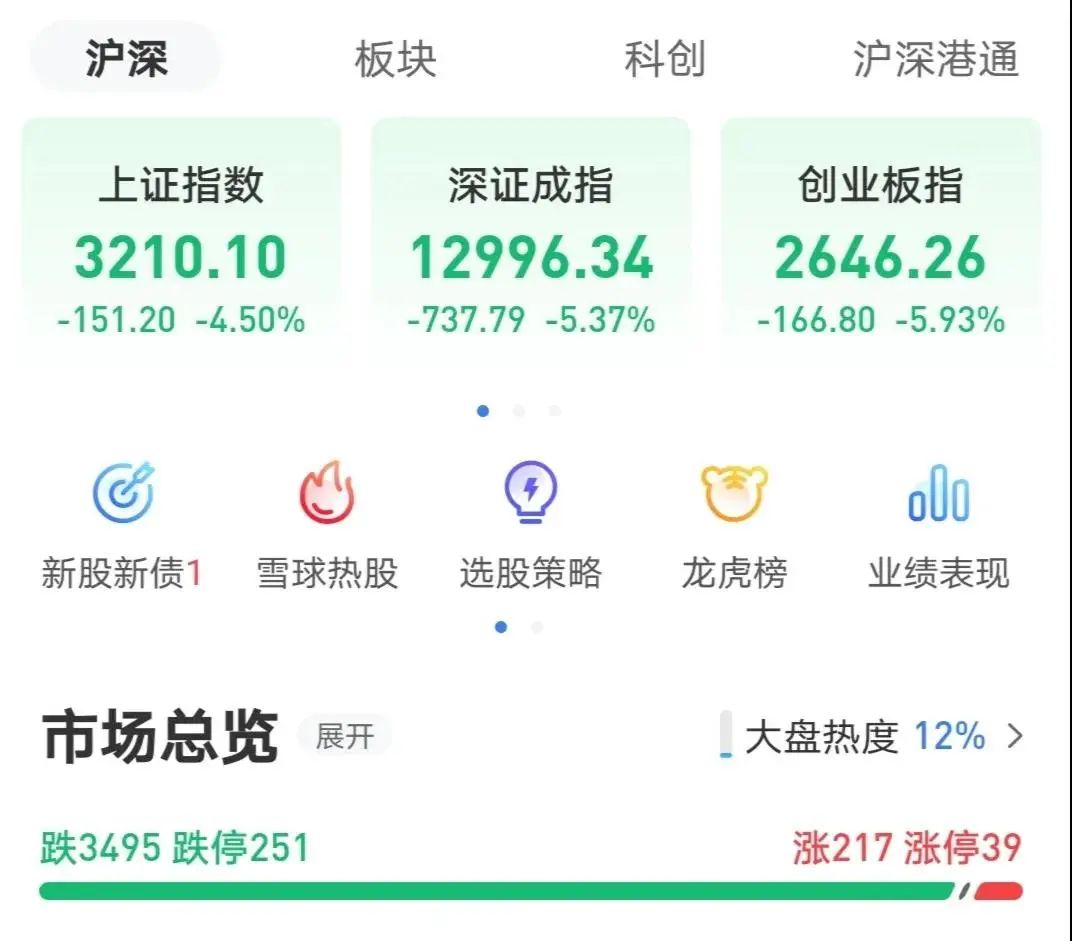 中芯国际|A股大跌！网友：又见证历史