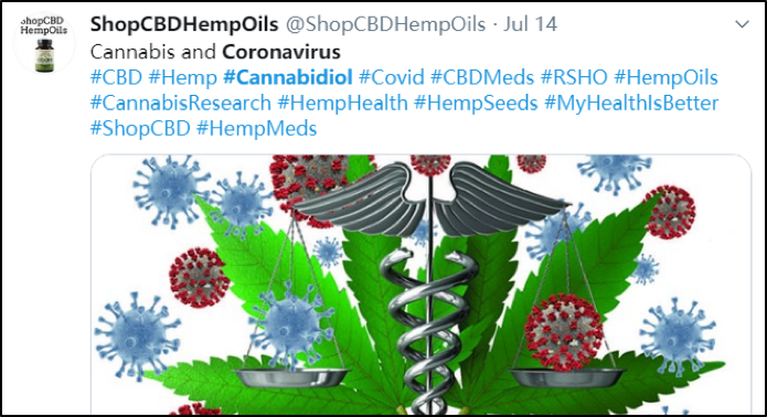 大麻|加拿大著名媒体转发“新冠研究成果”,链接竟来自大麻推广网站