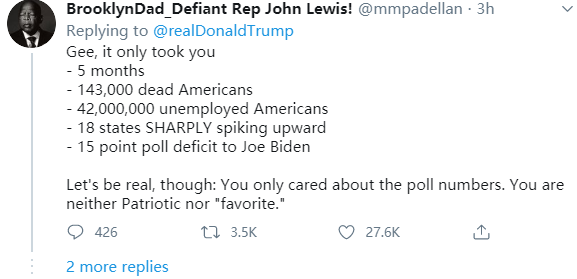 特朗普|这大概是特朗普发过的最不要脸的一则网帖了……