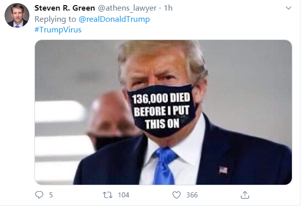 特朗普|这大概是特朗普发过的最不要脸的一则网帖了……