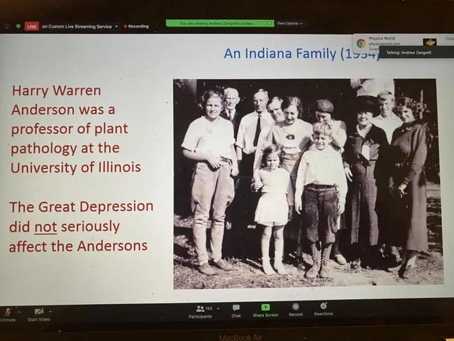安德森|研究兴趣从实验结果而来。安德森教授纪念会上让人印象深刻的片段
