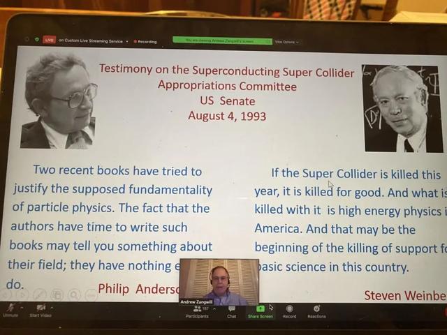 安德森|研究兴趣从实验结果而来。安德森教授纪念会上让人印象深刻的片段