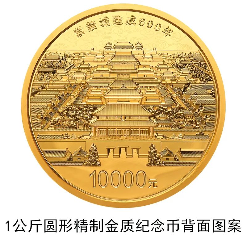 纪念币发行|面额1万元的金币来了！含纯金1公斤，你心动了吗？