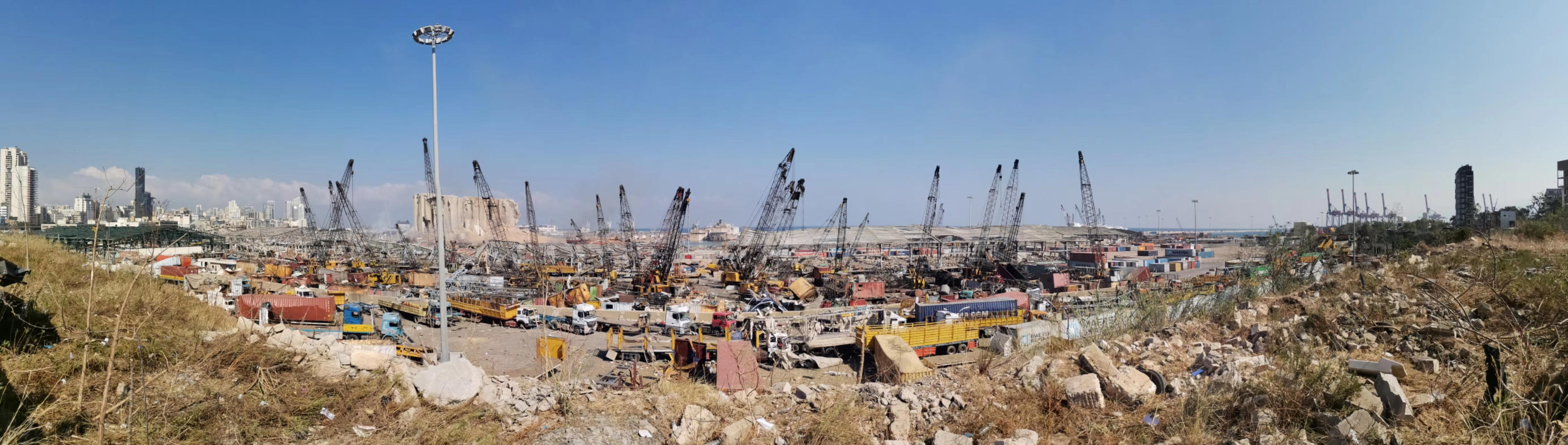 医疗|黎爆炸港口是粮食医疗物资集散地 中国志愿者已展开现场救助