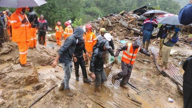 蒙纳|印度喀拉拉邦蒙纳茶园滑坡死亡人数升至43人 暴雨将持续