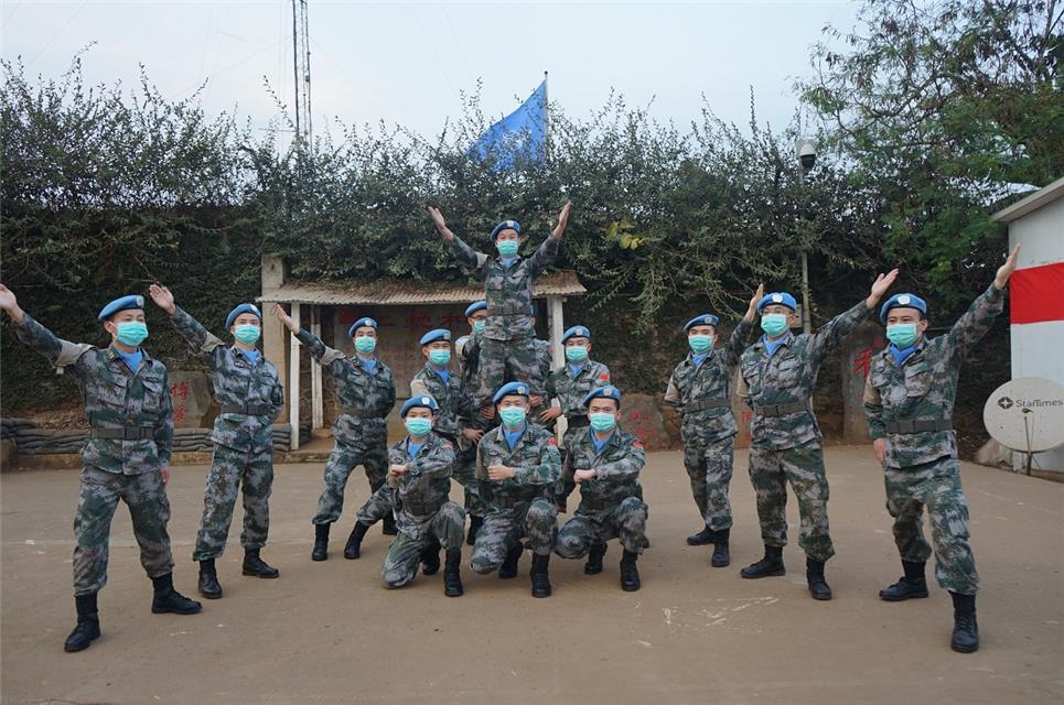 军事|中国第23批赴刚果（金）维和部队218名官兵荣获联合国“和平荣誉勋章”