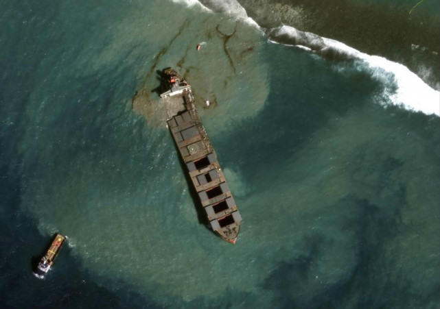 国际社会|作为肇事方还不如法国印度上心，日本处理毛里求斯漏油事件挨批