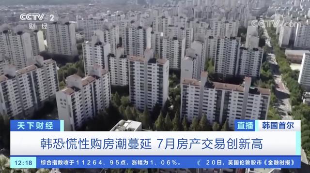 福州新闻网|韩国掀起恐慌性购房潮 7月交易量创历史新高