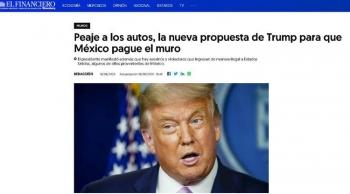 特朗普|北美观察丨特朗普再出新招 墨西哥入境美国车辆要付入境费