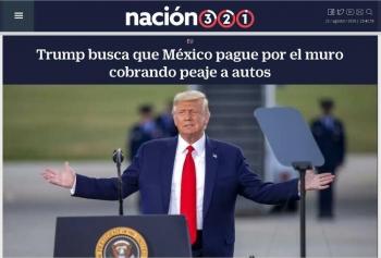 特朗普|北美观察丨特朗普再出新招 墨西哥入境美国车辆要付入境费