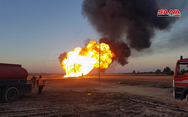 天然气管道|叙利亚天然气管道发生爆炸导致全国断电，叙官员：系恐怖袭击