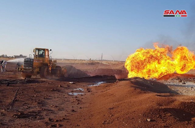 天然气管道|叙利亚天然气管道发生爆炸导致全国断电，叙官员：系恐怖袭击