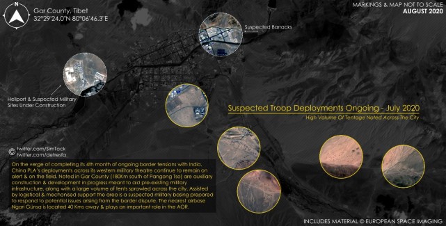 卫星|印媒：解放军正在边境兴建道路桥梁等设施，准备在西线过冬了