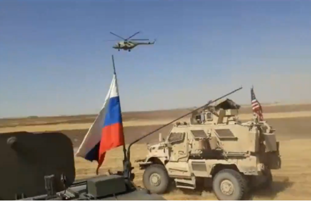 美俄军队发生冲突视频截图