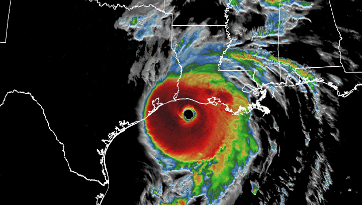 美国飓风|最强飓风“劳拉”登陆美国 超10万户家庭断电