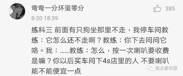 驾照考试|驾校教练说话有多损?哈哈哈,网友们的评论好真实