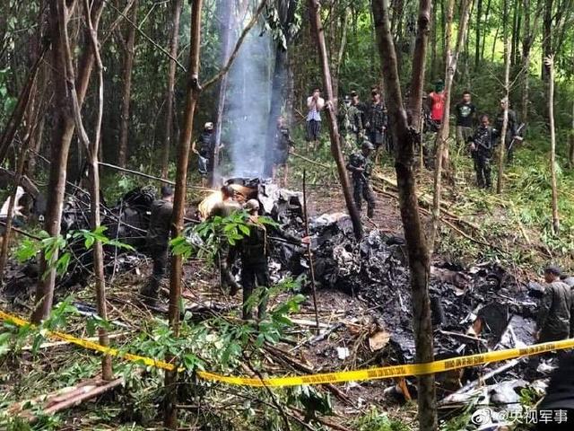 环球军事|菲律宾南部一架直升飞机坠毁 已造成4名军人死亡