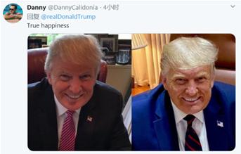 特朗普|特朗普笑了，网友：恐怖