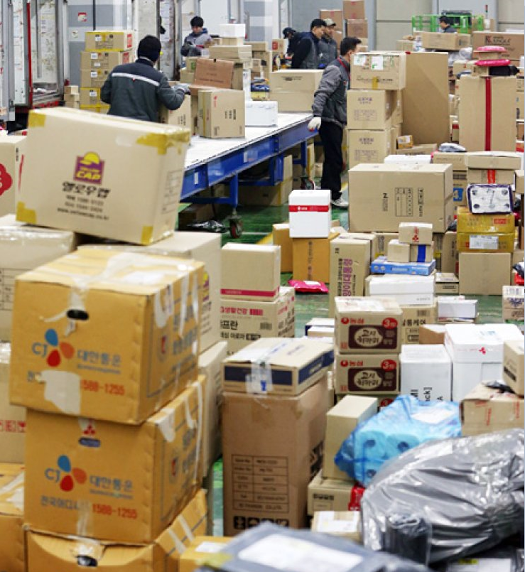 过劳死|“过劳死”频发 韩国4000余名快递员中秋前集体“罢工”