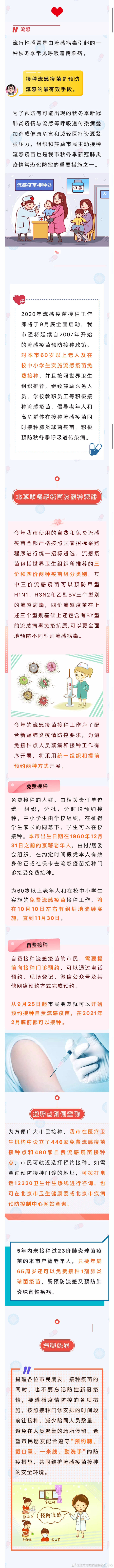 流感疫苗|明日起，北京市民可预约接种自费流感疫苗！