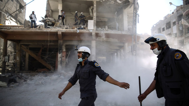 叙利亚政府军|叙政府：恐怖分子与“白头盔”又将上演化武戏码嫁祸政府军