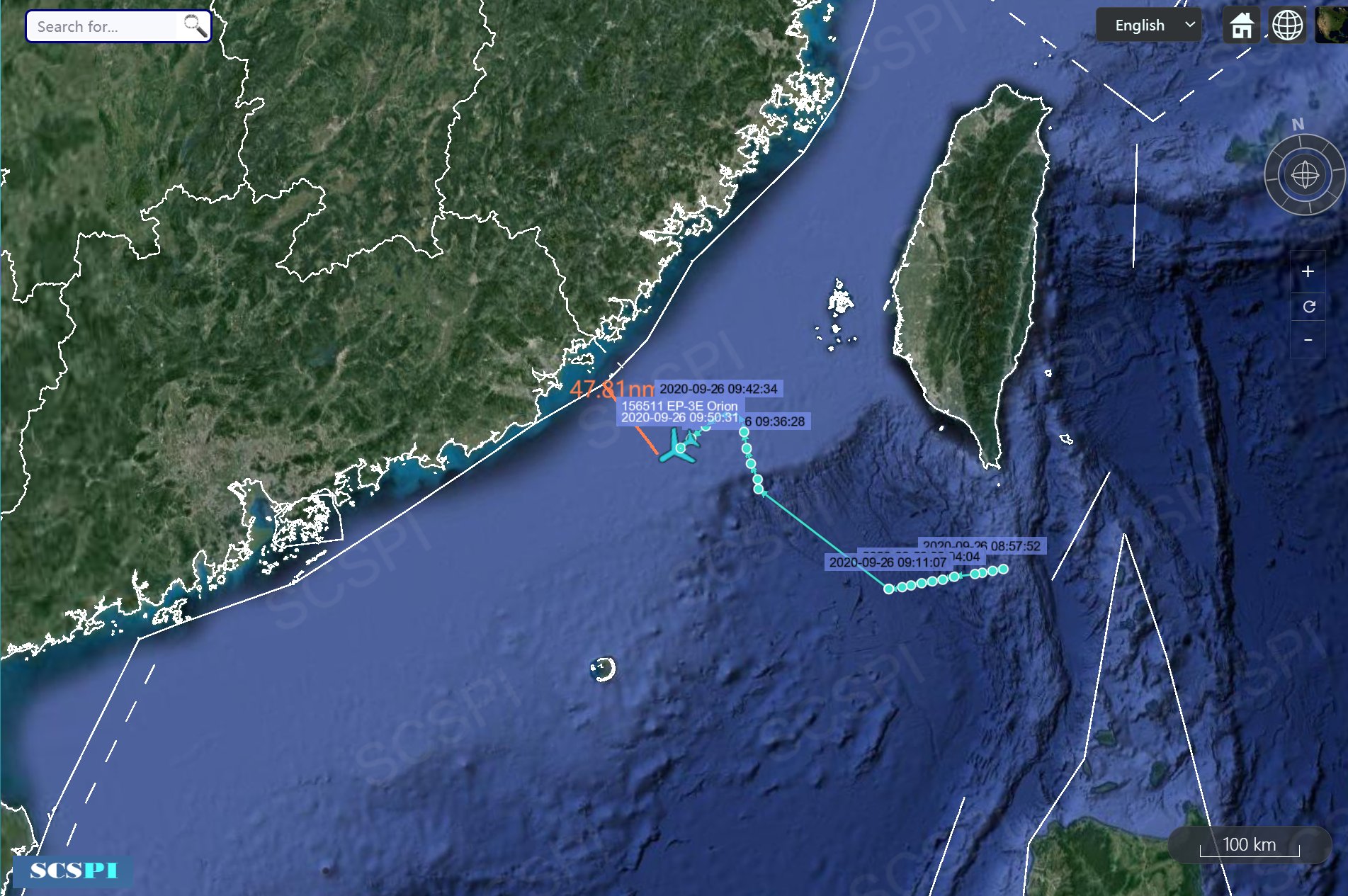 美军|最近时47海里!美军机又对华抵近侦察,台媒:测试解放军压力底线