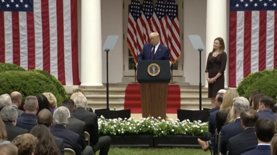 大法官|特朗普正式提名了她