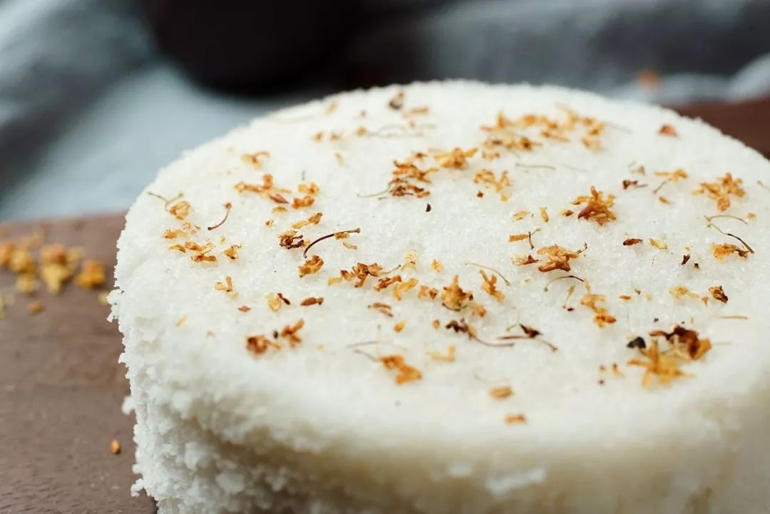 桂花|“第一次知道，桂花松糕在家做这么简单？”