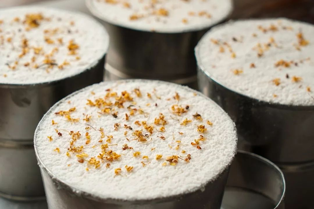 桂花|“第一次知道，桂花松糕在家做这么简单？”