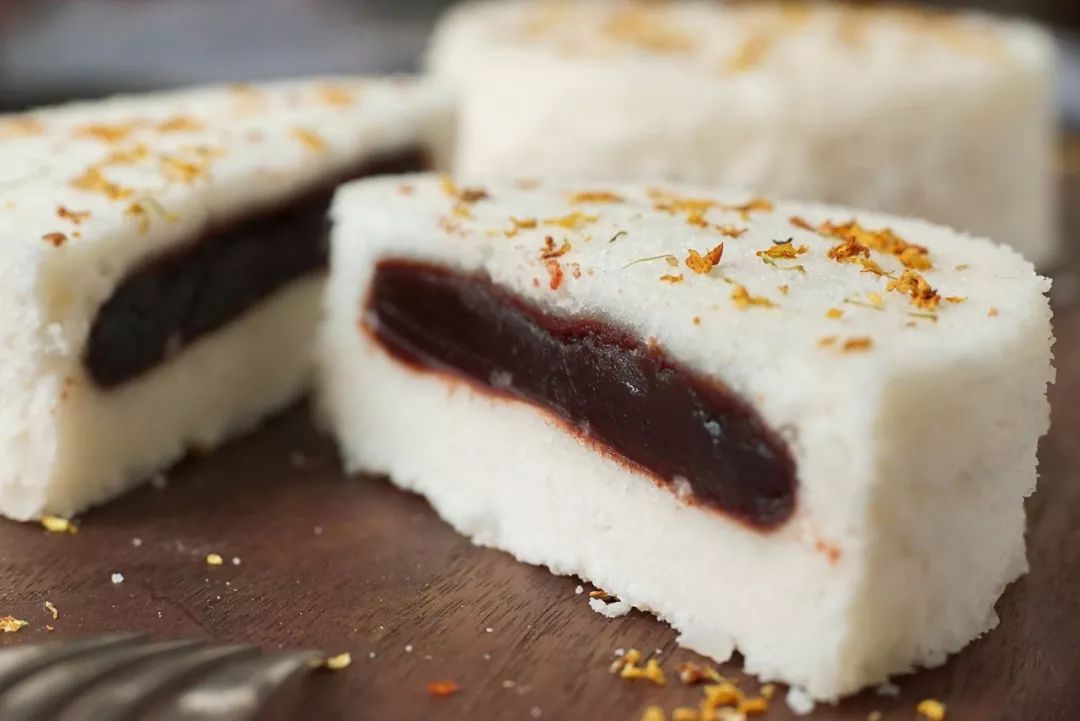 桂花|“第一次知道，桂花松糕在家做这么简单？”