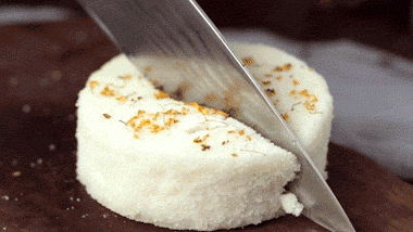 桂花|“第一次知道，桂花松糕在家做这么简单？”