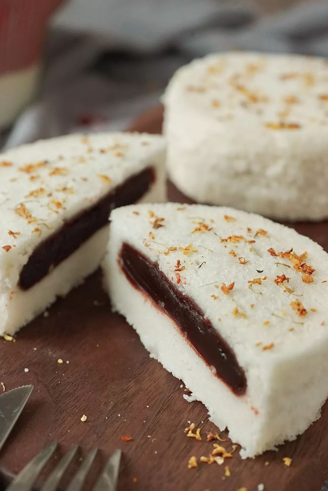 桂花|“第一次知道，桂花松糕在家做这么简单？”