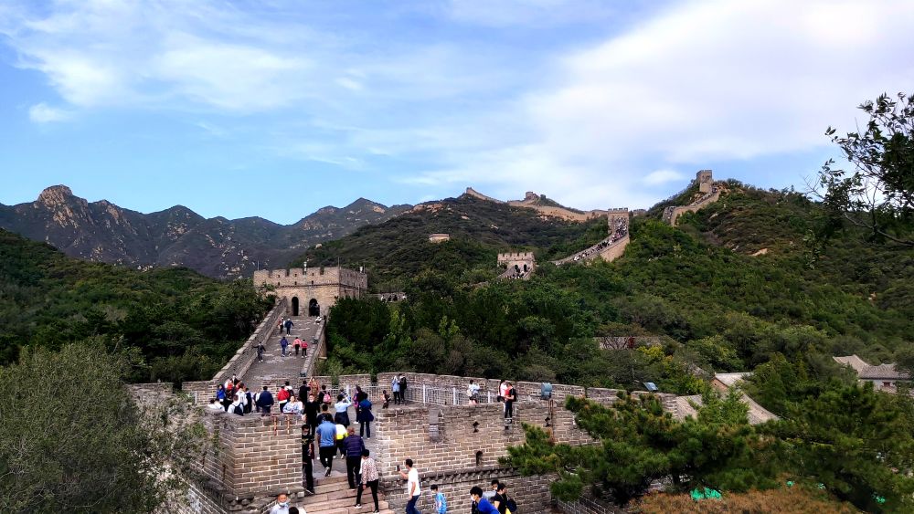 八达岭长城|“十一”八达岭长城迎来1.7万余名游客,“夜长城”将连续7天开放